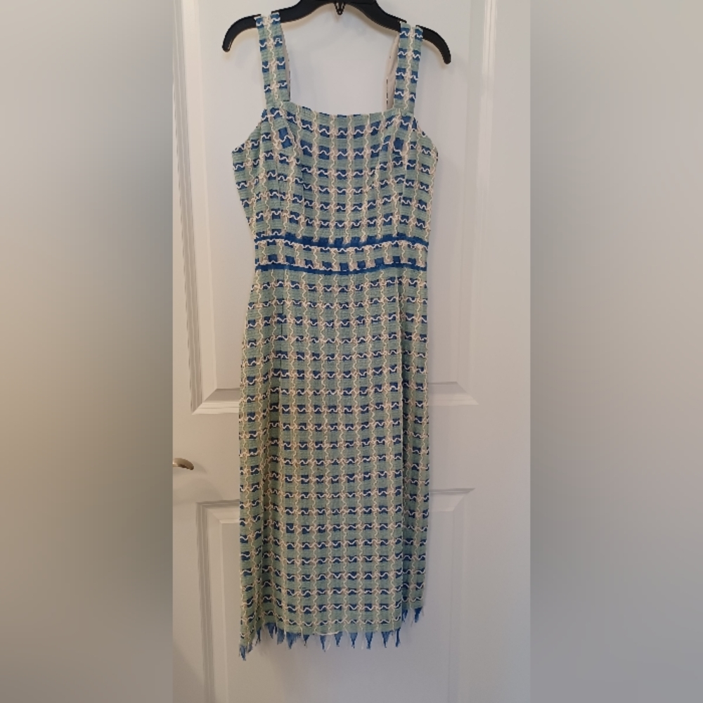 Tory burch summer multi color dress